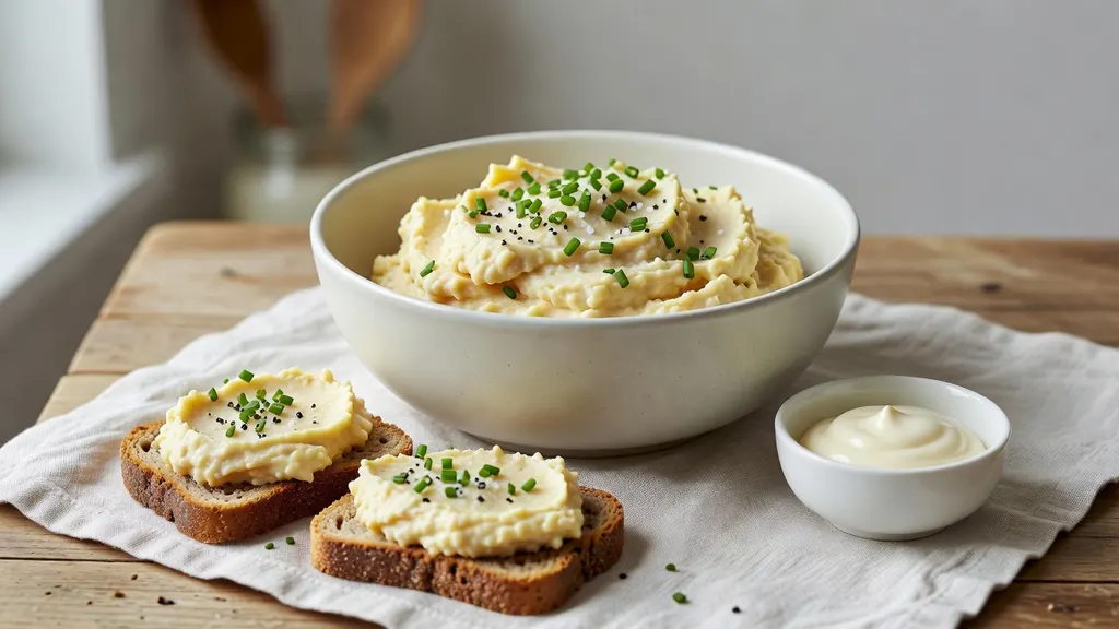 Pasta Bezjajeczna z Wegańskim Majonezem