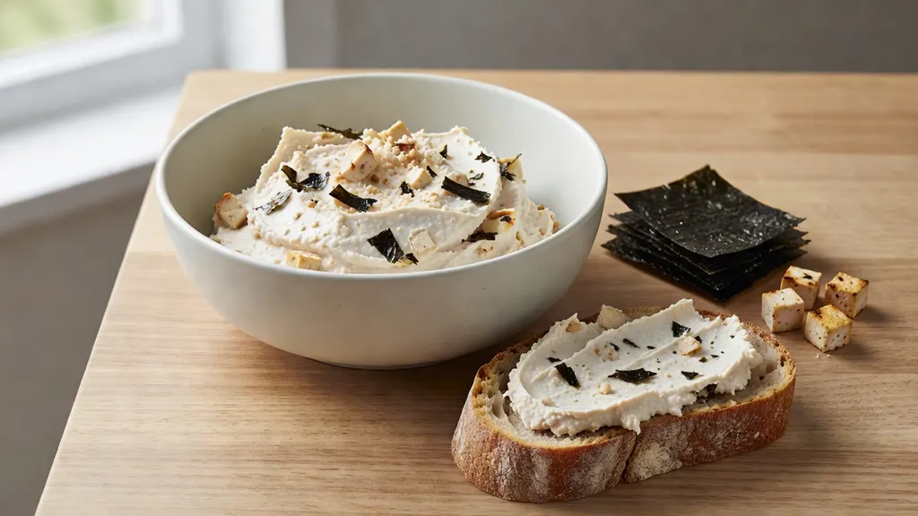 Pasta Bezrybna z Tofu i Nori