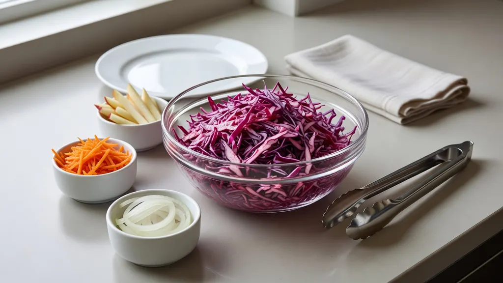 Surówka z Czerwonej Kapusty Jak w Restauracji